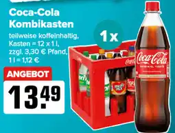 Logo Getränkemarkt Coca-Cola Kombikasten Angebot