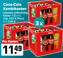 Logo Getränkemarkt Coca-Cola Kombikasten Angebot