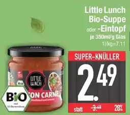 E-Center Little Lunch Bio-Suppe oder -Eintopf Angebot