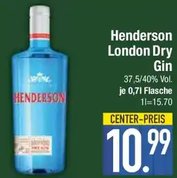 E-Center Henderson London Dry Gin Angebot