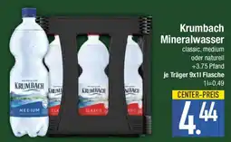 E-Center Krumbach Mineralwasser Angebot