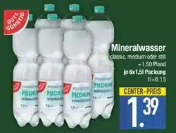 E-Center Mineralwasser Angebot