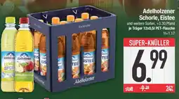 E-Center Adelholzener Schorle, Eistee Angebot