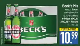 E-Center Beck's Pils Angebot