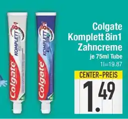 E-Center Colgate Komplett 8in1 Zahncreme Angebot