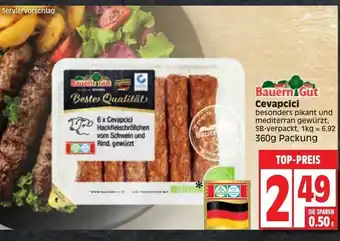 Edeka Bauern Gut Cevapcici 360g Angebot