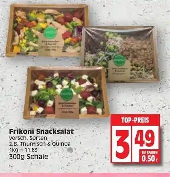 Edeka Frikoni Snacksalat 300 g Angebot