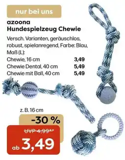 Zoo & Co azooona Hundespielzeug Chewie Angebot