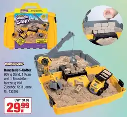 Rofu Kinderland Kinetic Sand Baustellen-Koffer Angebot