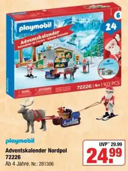 Rofu Kinderland playmobil Adventskalender Nordpol Angebot