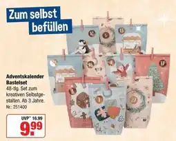 Rofu Kinderland Adventskalender Bastelset Angebot