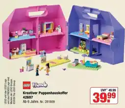 Rofu Kinderland LEGO Friends Kreativer Puppenhauskoffer Angebot