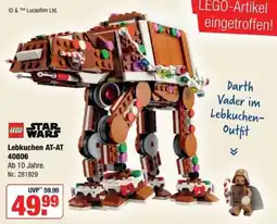 Rofu Kinderland LEGO STAR WARS Lebkuchen AT-AT Angebot
