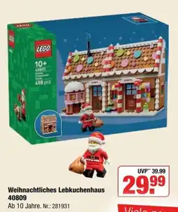 Rofu Kinderland LEGO Weihnachtliches Lebkuchenhaus Angebot