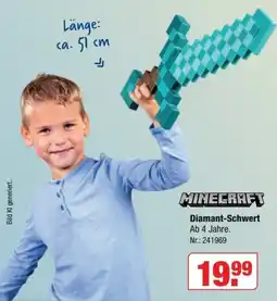Rofu Kinderland MINECRAFT Diamant-Schwert Angebot
