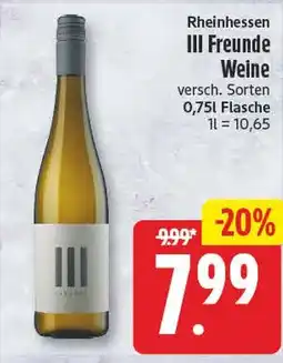 EDEKA Wucherpfennig III Freunde Weine Angebot