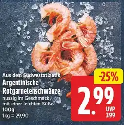 EDEKA Wucherpfennig Argentinische Rotgarnelen Schwänze Angebot