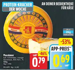EDEKA Wucherpfennig Maasdammer Angebot