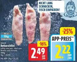 EDEKA Wucherpfennig Island Rotbarschfilet Angebot
