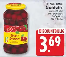 EDEKA Wucherpfennig Sauer-kirschen EDEKA Angebot
