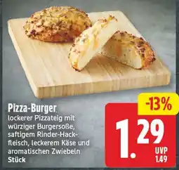 EDEKA Wucherpfennig Pizza-Burger Angebot