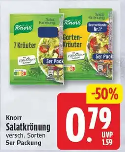 EDEKA Wucherpfennig Knorr Salatkrönung Angebot