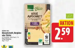 EDEKA Wucherpfennig EDEKA Bio Käseaufschnitt Angebot