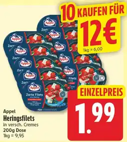 EDEKA Wucherpfennig Appel Heringsfilets Angebot