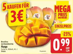 EDEKA Wucherpfennig Brasilien GUT&GÜNSTIG Mango Angebot