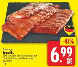 EDEKA Wucherpfennig Bauerngut Spareribs Angebot