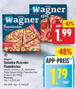 EDEKA Wucherpfennig Wagner Flammkuchen Angebot