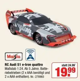 Rofu Kinderland RC Audi S1 e-tron quattro Angebot