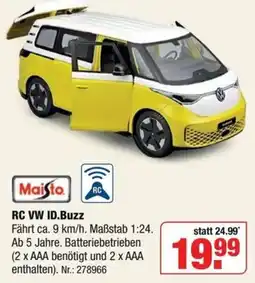 Rofu Kinderland Maisto RC VW ID.Buzz Angebot
