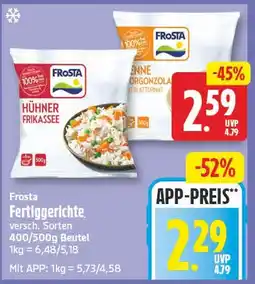 EDEKA Wucherpfennig Frosta Hühner Frikassee Angebot