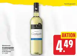 EDEKA Wucherpfennig Rheinberg Grauburgunder Angebot