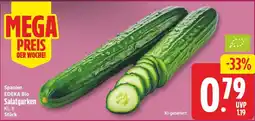 EDEKA Wucherpfennig EDEKA Bio Salatgurken Angebot