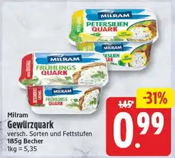 EDEKA Wucherpfennig Milram Gewürzquark Angebot