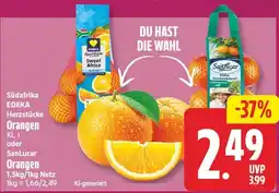 EDEKA Wucherpfennig SanLucar Orangen Angebot