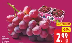 EDEKA Wucherpfennig Italien Tafeltrauben Angebot