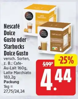 EDEKA Wucherpfennig Nescafé Dolce Gusto Angebot