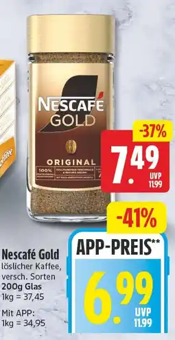 EDEKA Wucherpfennig Nescafé Gold Angebot