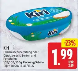 EDEKA Wucherpfennig Kiri Frischkäse Zubereitung Angebot