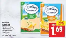 EDEKA Wucherpfennig Landliebe Landkäse Angebot