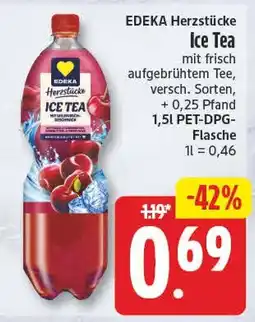 EDEKA Wucherpfennig EDEKA Herzstücke Ice Tea Angebot