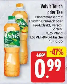 EDEKA Wucherpfennig Volvic Touch oder Tee Angebot
