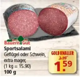 Multi Markt BauernGut Sportsalami Angebot