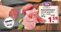 Multi Markt Bley Bauernmettwurst Angebot