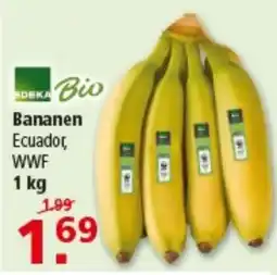 Multi Markt RDEKA Bio Bananen Angebot