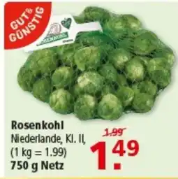 Multi Markt Rosenkohl Angebot