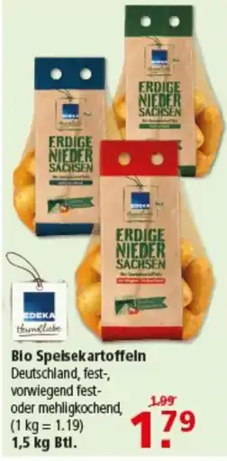 Multi Markt Erdige Nieder Sachsen Bio Spelsekartoffeln Angebot